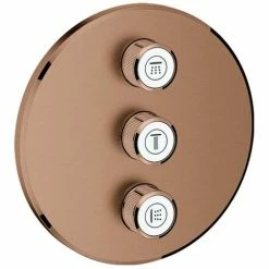 Grohe 3-fach UP-Ventil Grohtherm Smart Control 29122 FMS Rund Warm Sunset Geb., 29122DL0