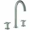 Grohe 3 Loch Waschtischarmatur Atrio 20008 Rohrauslauf Kreuz-Griff Supersteel, 20008DC3 1 Grohe 3 Loch Waschtischarmatur Atrio 20008 Rohrauslauf Kreuz-Griff Supersteel, 20008DC3 -GROHE Geschäft 26568508 1