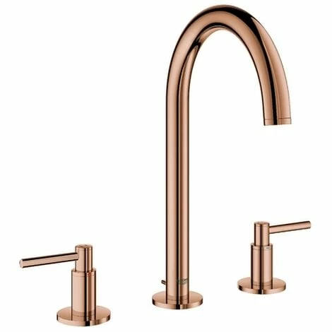 Grohe 3-Loch- Waschtisch Batterie Atrio 20009 Rohrauslauf Hebelgriff warm sunset, 20009DA3 Grohe 3-Loch- Waschtisch Batterie Atrio 20009 Rohrauslauf Hebelgriff Warm Sunset, 20009DA3 -GROHE Geschäft 26569612 1