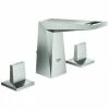 Grohe 3-Loch Waschtisch Batterie Allure Brilliant 20342 Flacher Auslauf Supersteel, 20342DC0 -GROHE Geschäft 26571701 1