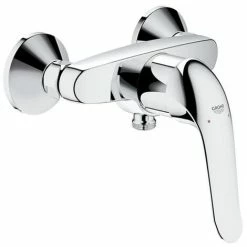 Grohe Brausearmatur Einhebelmischer EuroEco Special 32780 Wandmontage S-Anschlüsse Chrom