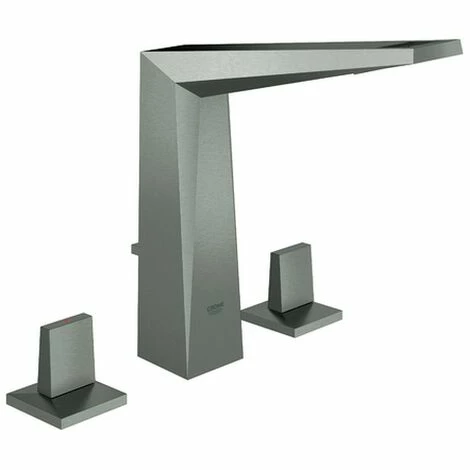 Grohe 3-Loch- Waschtisch batterie Allure Brilliant 20344 Zugst.-Abl.grt. hard graphite geb., 20344AL0 Grohe 3-Loch- Waschtisch Batterie Allure Brilliant 20344 Zugst.-Abl.grt. Hard Graphite Geb., 20344AL0 -GROHE Geschäft 26574556 1