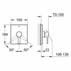 Grohe Allure Einhand Brausegarnitur - 24069000 -GROHE Geschäft 27137556 4