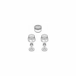 GROHE Wasserspar-Set 48189 Durchfluss 4,0 L/min Anschlussmaß G 3/8''