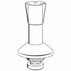 Grohe Oberteil Markierung Blau/rot Für UP-Ventile DN 20 Chrom 11514000 -GROHE Geschäft 28802470 5