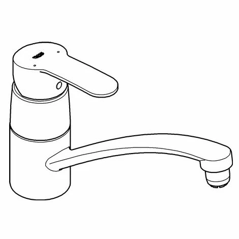 Grohe Einhand-Spültischbatterie EUROSTYLE COSMOPOLITAN DN 15 Mousseur chrom 33977002 Grohe Einhand-Spültischbatterie EUROSTYLE COSMOPOLITAN DN 15 Mousseur Chrom 33977002 -GROHE Geschäft 28806036 2