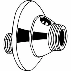 GROHE S-Anschluss 1/2Zollx3/4Zoll Absperrb. Verstellbe. 10 Chrom -GROHE Geschäft 31357207 3