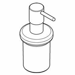 GROHE Seifenspender ESSENTIALS Hard Graphite Gebürstet Hard Graphite Gebürstet -GROHE Geschäft 31434120 2