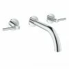Grohe Atrio 3-Loch-Waschtischbatterie, DN 15, Wandmontage, Ausladung 180 Mm, Hebelgriffe, Farbe: Chrom - 20169003 1 Grohe Atrio 3-Loch-Waschtischbatterie, DN 15, Wandmontage, Ausladung 180 Mm, Hebelgriffe, Farbe: Chrom - 20169003 -GROHE Geschäft 32577436 1