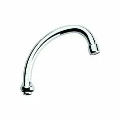 Grohe Rohrauslauf Ausladung 140mm 13071 Schwenkbar O. Anschlag Chrom