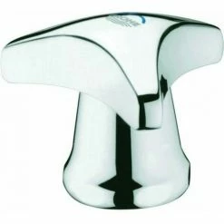 Grohe Griff TRECORN 45080 1/2" Markierung Blau Mit Kappe Chrom