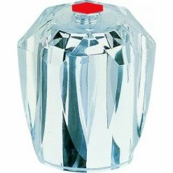 Grohe Griff Brillant 1/2 06707 Markierung Rot Chrom