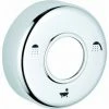 Grohe Rosette 45435 Für Chiara/Sentosa 5-Wegeumstellung 100mm Chrom