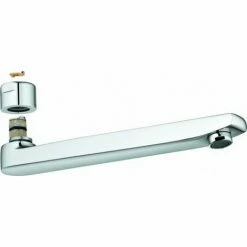 Grohe Gussauslauf 12263 Chrom Für WT-Batterie Euroeco Spezial