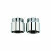 Grohe Verlängerung 20 Mm 07130 Für Wandbatterien 1/2 2 Stück Chrom
