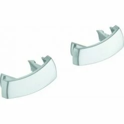 Grohe Abdeckkappe 11366 Für Griffe F.Chiara Griffe Neu (2 Stück) Mattchrom