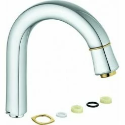 Grohe Auslauf 13349 Chrom/gold