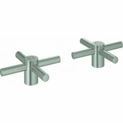 Grohe Kreuzgriff ATRIO 18026 2 STK Supersteel