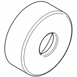 Grohe EICHELBERG Schraubrosette Metall 440424 Chrom