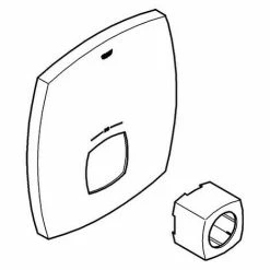 Grohe Rosette 47936 Chrom