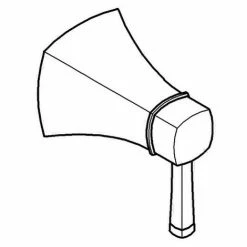 Grohe Griff 48215 Chrom/gold