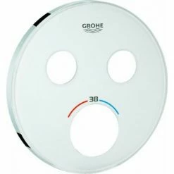 Grohe Rosette 49033 Für SmartControl UP-THM Mit 2 ASV Moon White