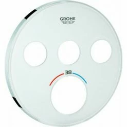 Grohe Rosette 49036 Für SmartControl UP-THM Rund Mit 3 ASV Moon White