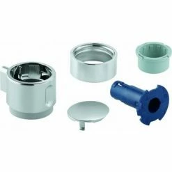 Grohe Absperrgriff 49083 Für GROTHERM Fertigmontagesets Chrom