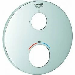 Grohe Rosette 49073 Rund Für Thermostat-Fertigmontagesets Chrom