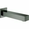 GROHE Wanneneinlauf EUROCUBE Ausladung 170 Mm Hard Graphite Gebürstet 13303AL0 -GROHE Geschäft 40109465 1