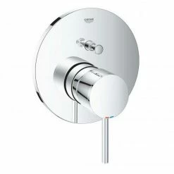 Grohe Atrio Grohe Atrio Einhand-Wannenbatterie, 2 Verbraucher, Farbe: Chrom - 24066003