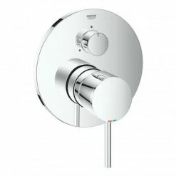 Grohe Atrio Einhandbatterie Mit 3-Wege Umstellung, 3 Verbraucher, Dusche Oder Badewanne, Farbe: Chrom - 24096003