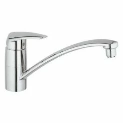 Grohe Eurodisc Spültischbatterie Chrom Drucklos EC33771001