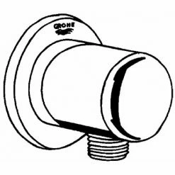 Grohe Relexa Wandanschlussbogen 1/2" Chrom 28671000 -GROHE Geschäft 44149379 3