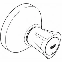 Grohe Costa UP-Ventil Oberbau Chrom 19806001 -GROHE Geschäft 44149548 2