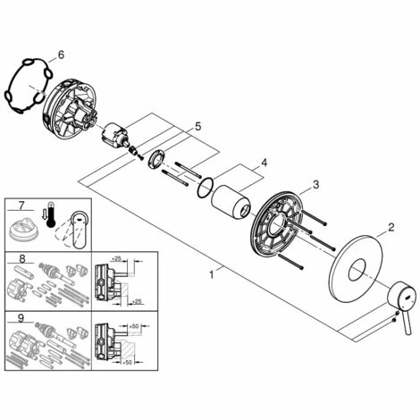 Grohe Concetto Einhand-Brausebatterie chrom 24053001 Grohe Concetto Einhand-Brausebatterie Chrom 24053001 -GROHE Geschäft 44150166 2