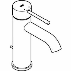 Grohe Essence Einhand-Waschtischbatterie 1/2" S-Size Chrom 24171001 -GROHE Geschäft 44150391 5