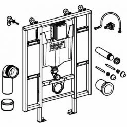Grohe Rapid SL Element Für WC 113 M Bauhöhe Mit Befestigung Für Rückenstütze Und Haltegriffe 39140000 3 Grohe Rapid SL Element Für WC 113 M Bauhöhe Mit Befestigung Für Rückenstütze Und Haltegriffe 39140000 -GROHE Geschäft 44150451 2