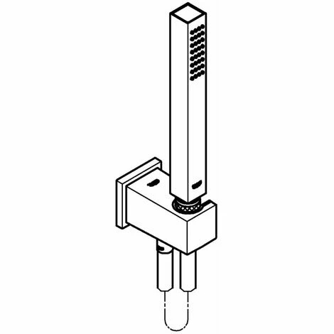 Grohe Euphoria Cube Stick Wandhalterset 1 Strahlart chrom 26405000 Grohe Euphoria Cube Stick Wandhalterset 1 Strahlart Chrom 26405000 -GROHE Geschäft 44150944 2