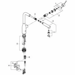 Grohe Essence Einhand-Spültischbatterie 1/2" Chrom 30504000 -GROHE Geschäft 44150964 4
