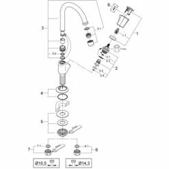Grohe Costa Standventil 1/2" Chrom 20393001 -GROHE Geschäft 44151549 5