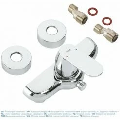 Grohe Eurosmart Cosmopolitan Einhand-Brausebatterie 1/2" Chrom 32837000 -GROHE Geschäft 44155129 3
