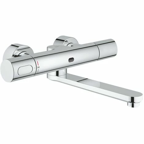 Grohe Eurosmart CE Infrarot-Elektronik Waschtisch-Wandarmatur mit Mischeinrichtung und Thermostat chrom 36332000 Grohe Eurosmart CE Infrarot-Elektronik Waschtisch-Wandarmatur Mit Mischeinrichtung Und Thermostat Chrom 36332000 -GROHE Geschäft 44155622 1