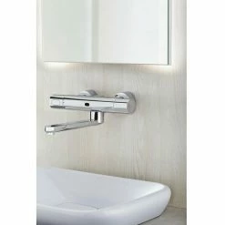 Grohe Eurosmart CE Infrarot-Elektronik Waschtisch-Wandarmatur Mit Mischeinrichtung Und Thermostat Chrom 36332000 4 Grohe Eurosmart CE Infrarot-Elektronik Waschtisch-Wandarmatur Mit Mischeinrichtung Und Thermostat Chrom 36332000 -GROHE Geschäft 44155622 3