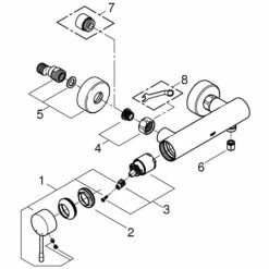 Grohe Essence Einhand-Brausebatterie 1/2" Chrom 25252001 5 Grohe Essence Einhand-Brausebatterie 1/2" Chrom 25252001 -GROHE Geschäft 44155916 4