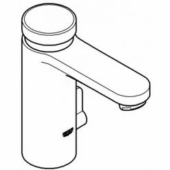 Grohe Eurosmart CT Selbstschluss-Waschtischbatterie Mit Mischung Und Temperaturbegrenzer Chrom 36317000 -GROHE Geschäft 44156872 4