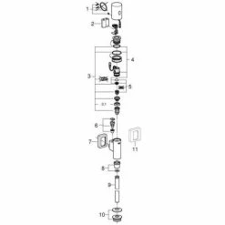 Grohe Tectron Rondo Infrarot-Elektronik Für Urinal Chrom 37421000 -GROHE Geschäft 44157415 2