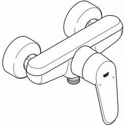 Grohe Eurodisc Cosmopolitan Einhand-Brausebatterie 1/2" Chrom 33569002 4 Grohe Eurodisc Cosmopolitan Einhand-Brausebatterie 1/2" Chrom 33569002 -GROHE Geschäft 44160128 3