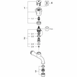 Grohe Costa Auslaufventil 1/2" Chrom 30098001 5 Grohe Costa Auslaufventil 1/2" Chrom 30098001 -GROHE Geschäft 44161338 4