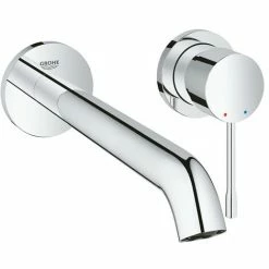 Grohe Essence 2-Loch-Waschtischbatterie Chrom 29193001
